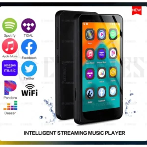 Reproductor de MP3 WIFI de 32 GB con Bluetooth 4.2 MP4 portátil digital