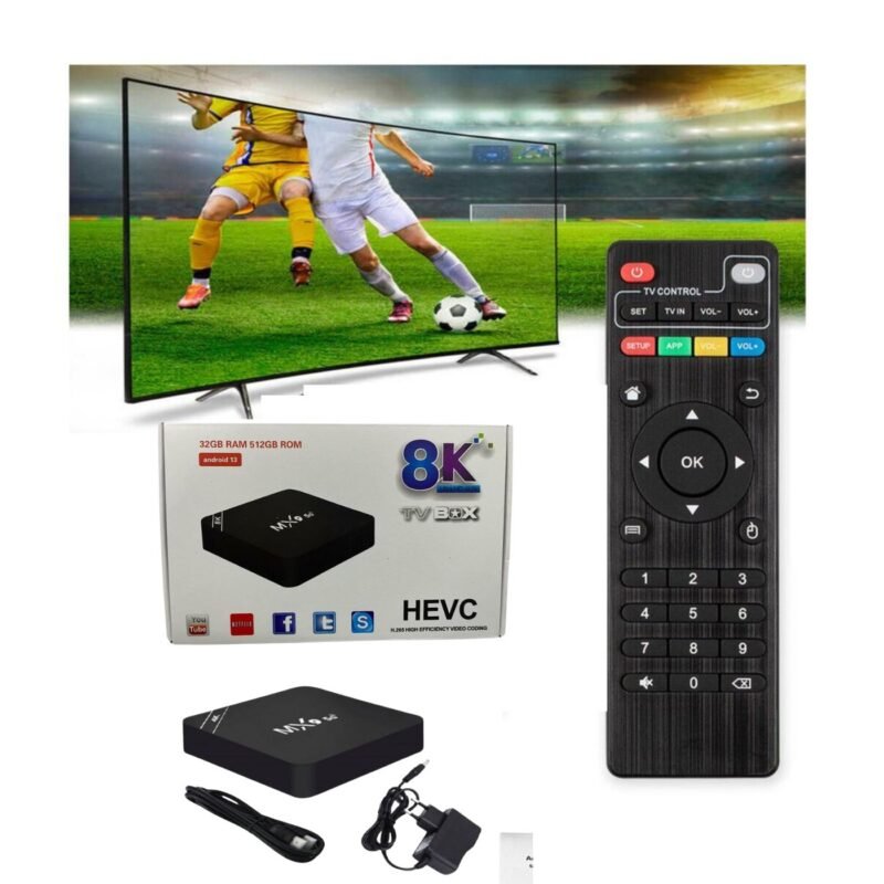 Tv Box Convierte Smart Android13 Bluetooth 500gb 32gb Ram 8k