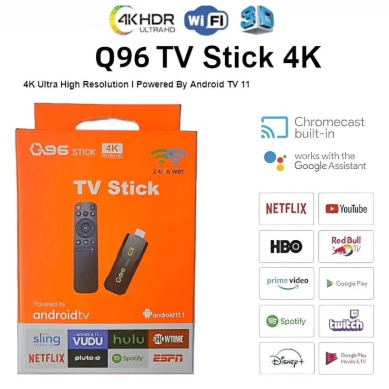 Tv Box G96 Stick  4K Smart Tv Android Convertí Tu Tv con Magis TV