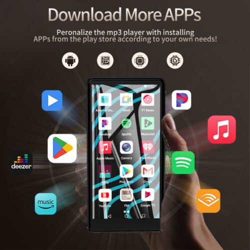 Reproductor Mp4 Mp3 Android Spotify 144gb Bluetooth 5 Wifi