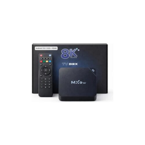 🏆 TV Box MX9 5G Ultra HD 8K – ¡Tu Smart TV en un clic!