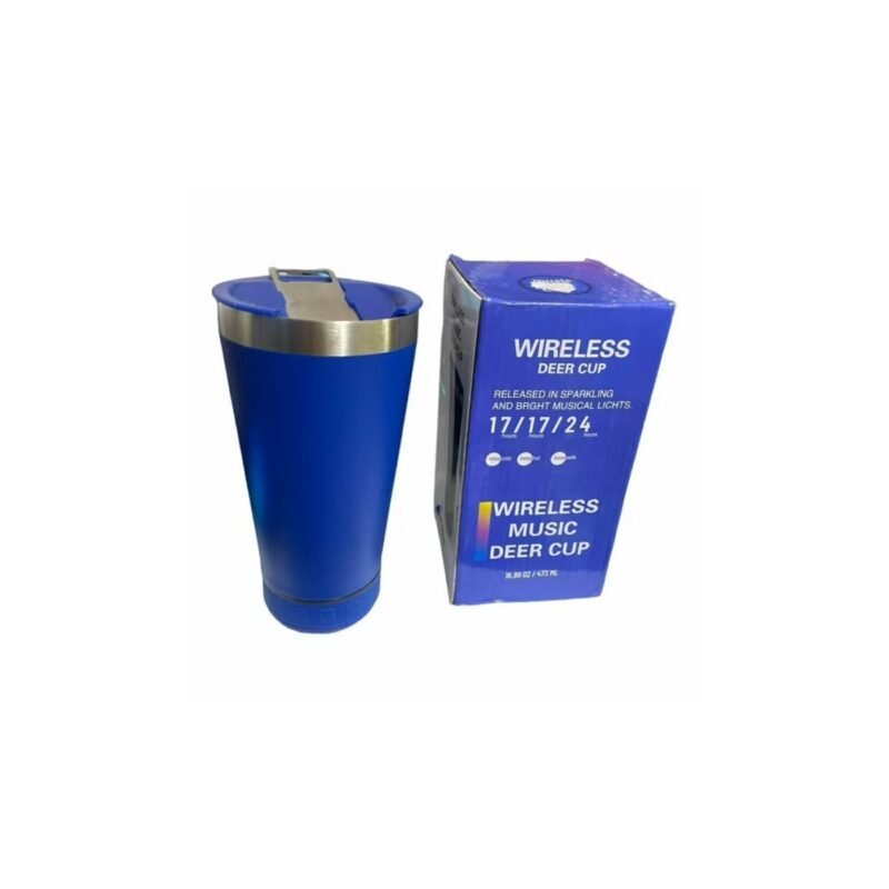 🍺 Wireless Music Beer Cup 473 ml con parlante