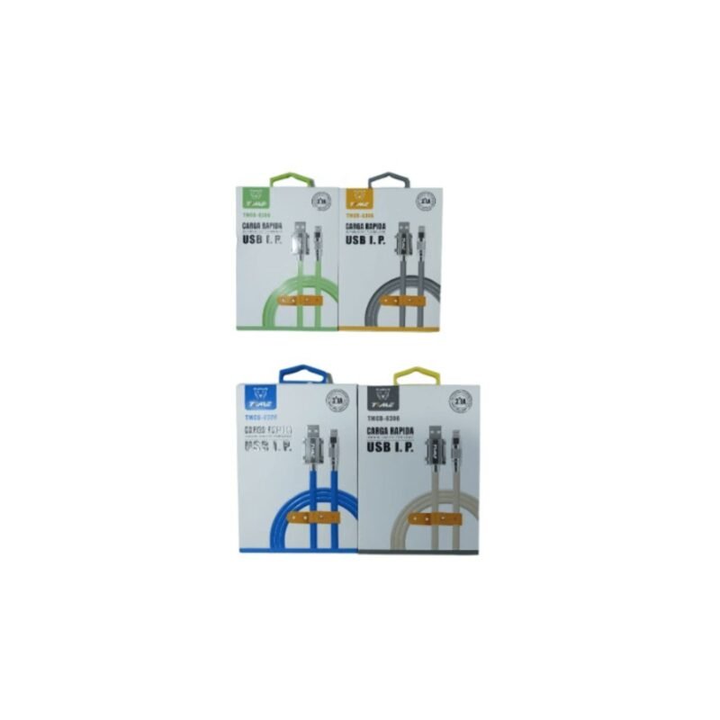 Diseño sin título (5) Cable de Carga Rápida Lightning 3.1A